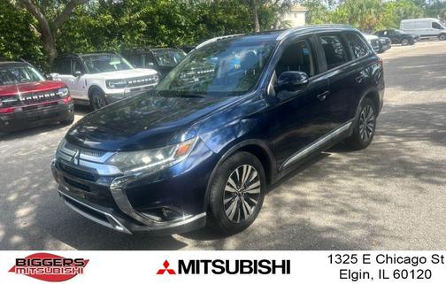 Cosmic Blue Metallic 2019 Mitsubishi Outlander SEL