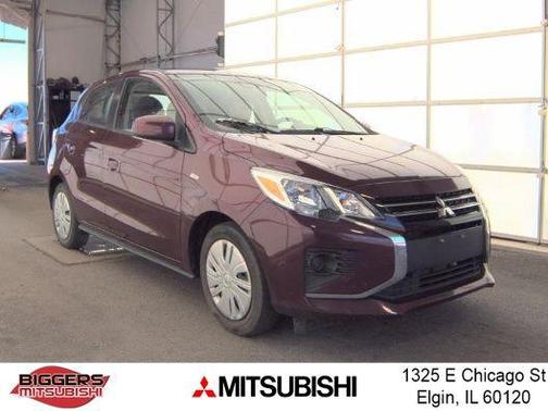 Infrared Metallic 2023 Mitsubishi Mirage ES