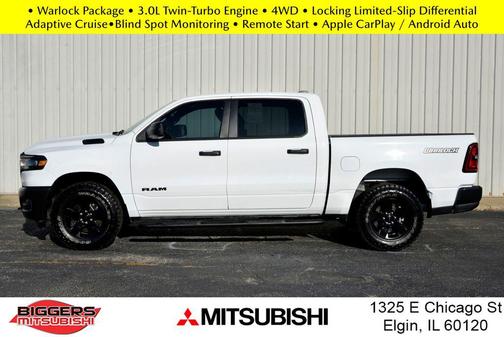 2025 RAM 1500 Warlock Crew Cab 4x4 5'7' Box
