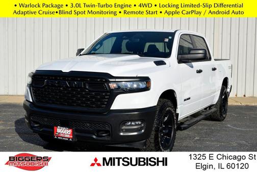2025 RAM 1500 Warlock Crew Cab 4x4 5'7' Box