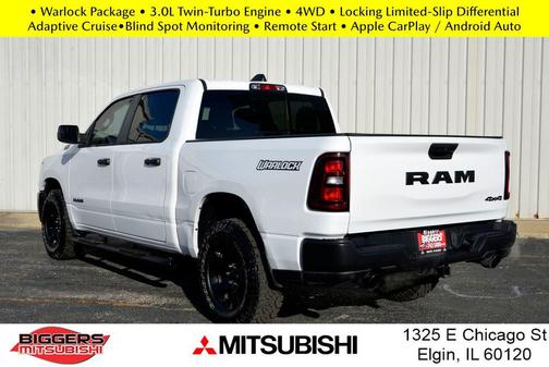 2025 RAM 1500 Warlock Crew Cab 4x4 5'7' Box