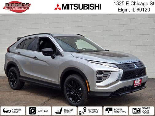 Alloy Silver Metallic 2026 Mitsubishi Eclipse Cross BLACK EDITION 1.5T S-AWC