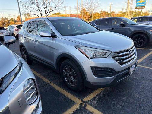 Sparkling Silver 2015 Hyundai Santa Fe Sport 2.4L
