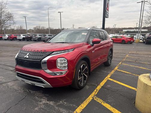 Red Diamond 2024 Mitsubishi Outlander PHEV SEL