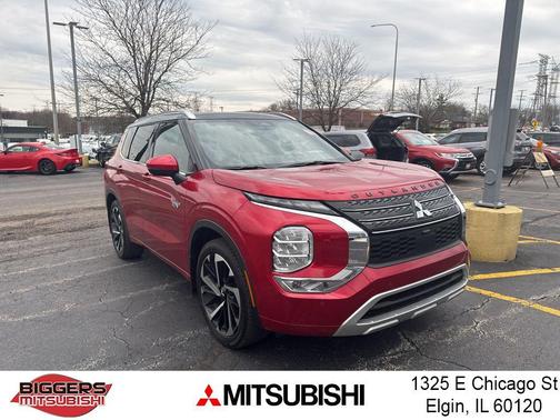 Red Diamond 2024 Mitsubishi Outlander PHEV SEL