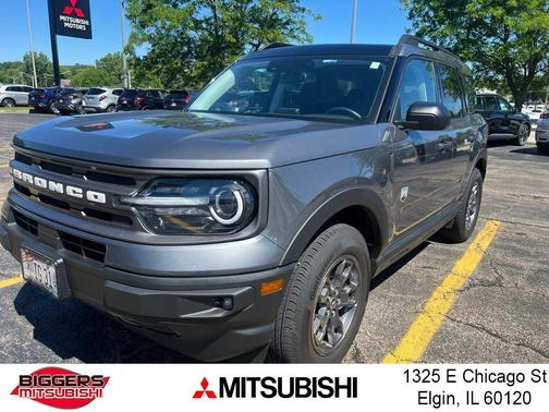 Gray Metallic 2024 Ford Bronco Sport Big Bend