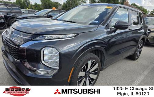 Black 2025 Mitsubishi Outlander SE 2.5 S-AWC