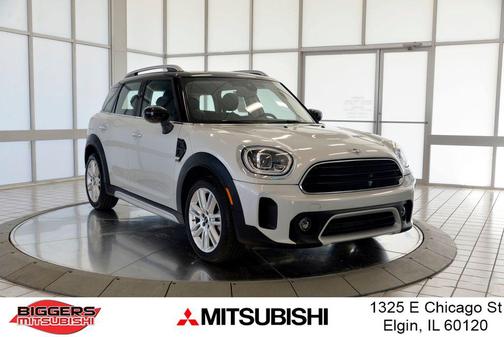 White Silver Metallic 2022 MINI Countryman Cooper