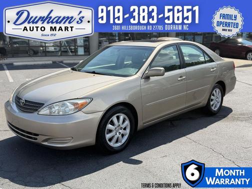 Desert Sand Mica 2002 Toyota Camry XLE