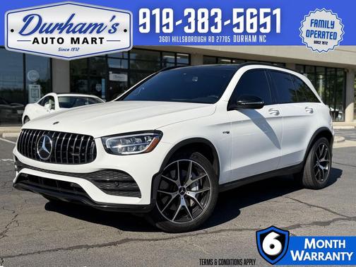 Polar White 2020 Mercedes-Benz AMG GLC 43 4MATIC