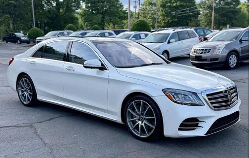 designo Diamond White Metallic 2020 Mercedes-Benz S-Class 4MATIC