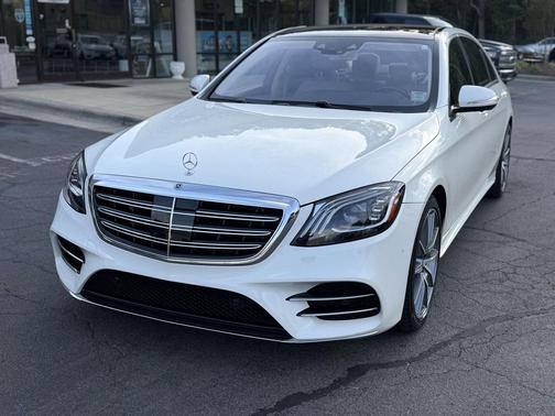 designo Diamond White Metallic 2020 Mercedes-Benz S-Class 4MATIC