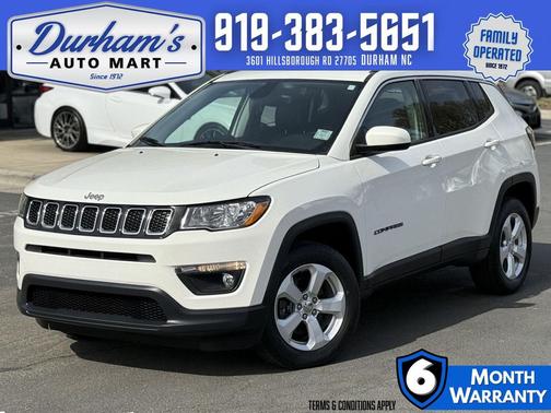 White Clearcoat 2018 Jeep Compass Latitude