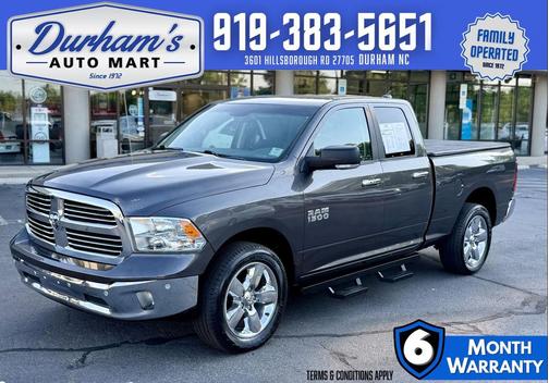 Granite Crystal Metallic Clearcoat 2018 RAM 1500 Big Horn