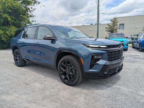 Blue 2026 Chevrolet Traverse RS