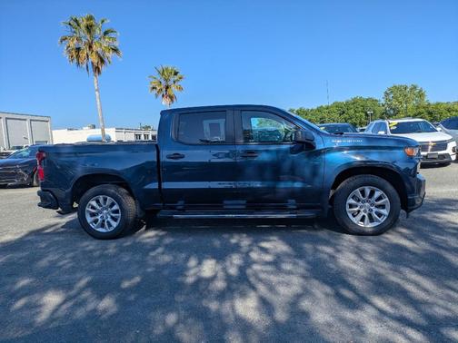 Blue Metallic 2021 Chevrolet Silverado 1500 Custom