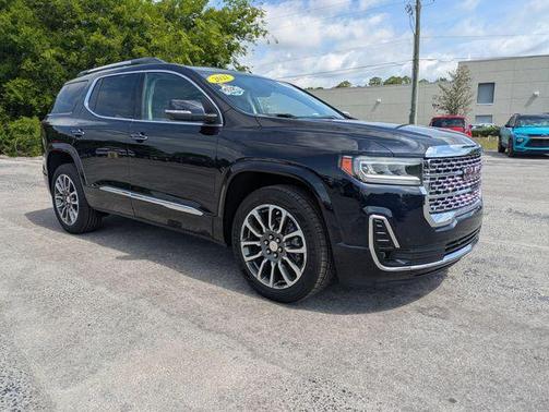 Midnight Blue Metallic 2021 GMC Acadia Denali