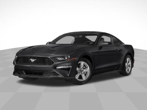 Blue 2021 Ford Mustang EcoBoost