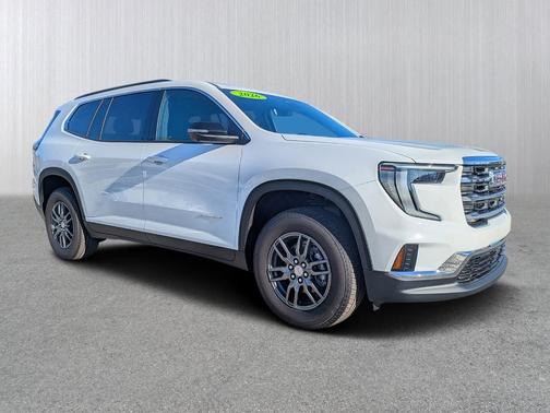 White 2026 GMC Acadia Elevation