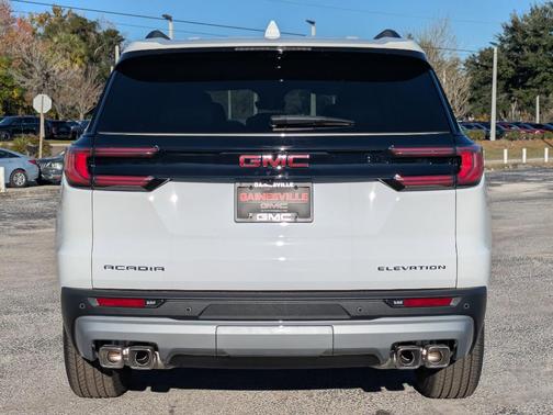 White 2026 GMC Acadia Elevation