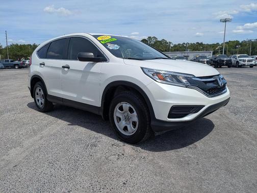 White 2016 Honda CR-V LX