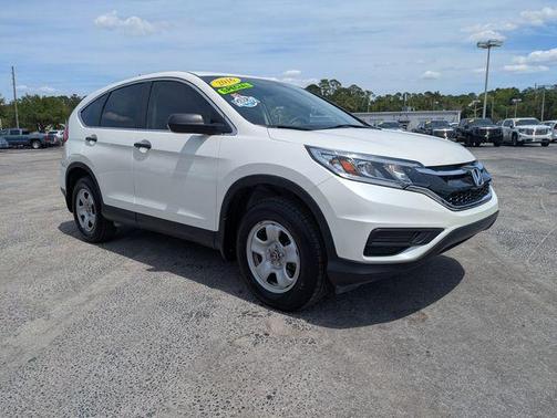 White 2016 Honda CR-V LX