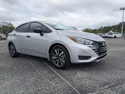 Brilliant Silver Metallic 2025 Nissan Versa S