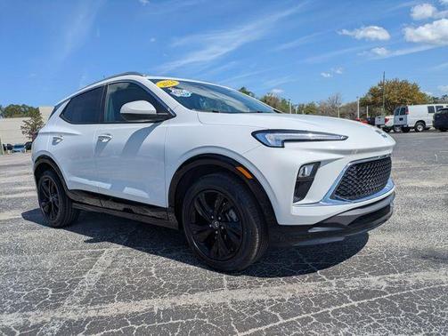Summit White 2024 Buick Encore GX Sport Touring
