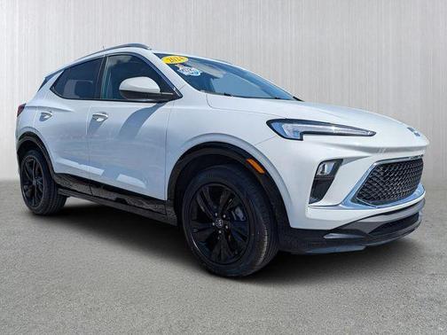 Summit White 2024 Buick Encore GX Sport Touring