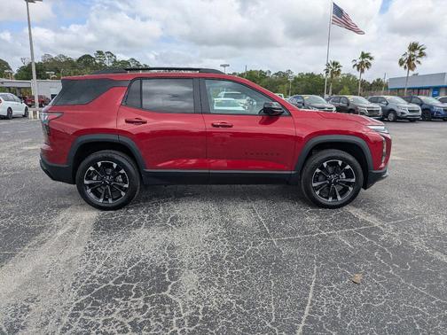 Red 2026 Chevrolet Equinox RS