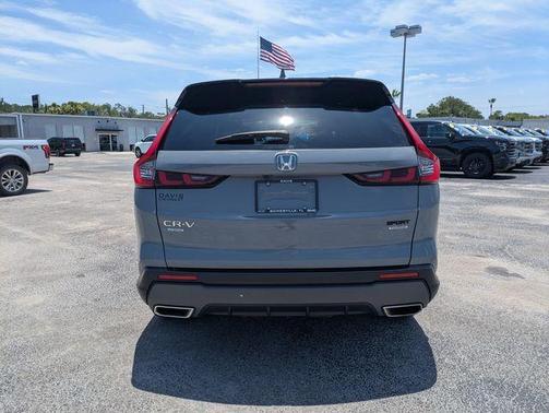 Meteorite Gray Metallic 2025 Honda CR-V Hybrid Sport Touring