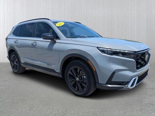 Meteorite Gray Metallic 2025 Honda CR-V Hybrid Sport Touring