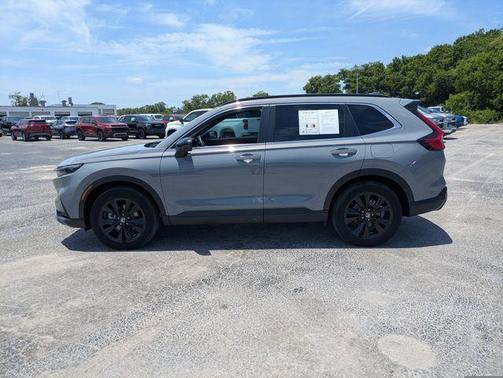 Meteorite Gray Metallic 2025 Honda CR-V Hybrid Sport Touring