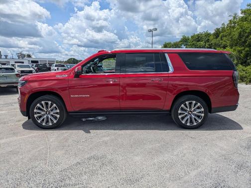 Red 2026 Chevrolet Suburban High Country