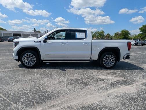 White Frost Tri-Coat 2024 GMC Sierra 1500 Denali