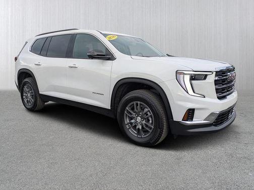 White 2026 GMC Acadia Elevation