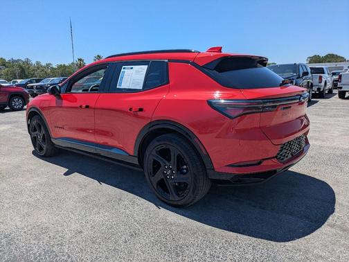 Orange 2025 Chevrolet Equinox EV RS