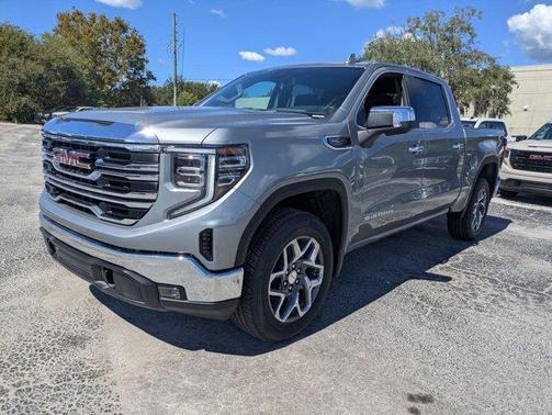 Gray 2026 GMC Sierra 1500 SLT