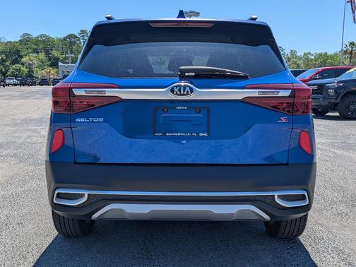 Neptune Blue 2021 Kia Seltos S