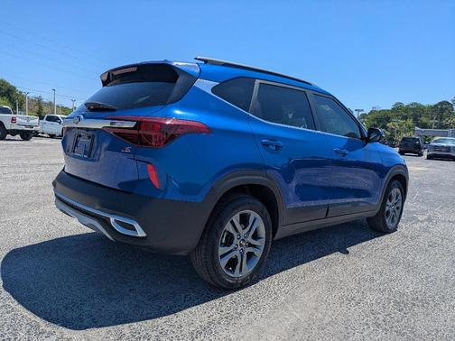 Neptune Blue 2021 Kia Seltos S