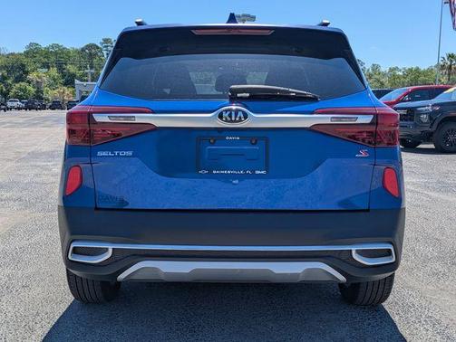 Neptune Blue 2021 Kia Seltos S