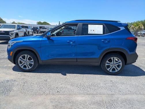 Neptune Blue 2021 Kia Seltos S