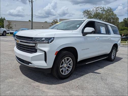 Summit White 2024 Chevrolet Suburban LT