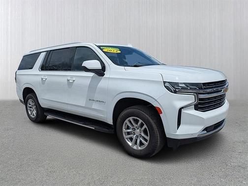 Summit White 2024 Chevrolet Suburban LT