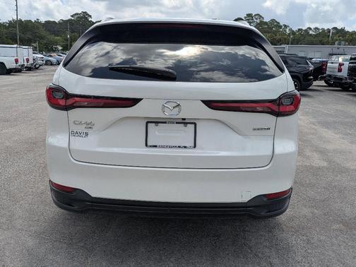 Rhodium White Premium 2025 Mazda CX-90 SE