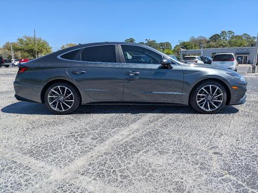 Portofino Gray 2023 Hyundai SONATA Limited
