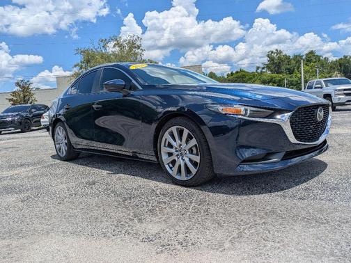 Deep Crystal Blue Mica 2021 Mazda Mazda3 FWD w/Select Package