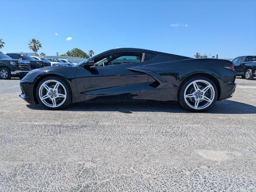 Black 2025 Chevrolet Corvette Stingray w/1LT