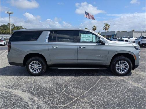 Gray 2026 Chevrolet Suburban LS