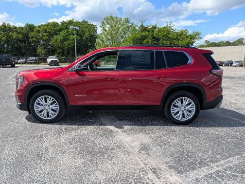 Red 2026 GMC Acadia Elevation